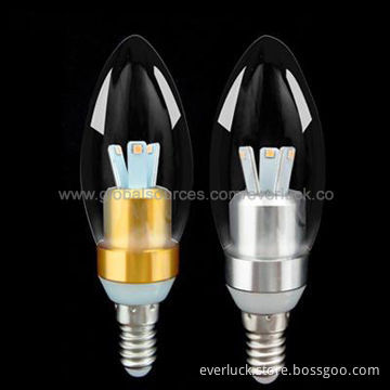 Dimmable LED Candle Bulbs, 5W, SMD 3014 5050 5152